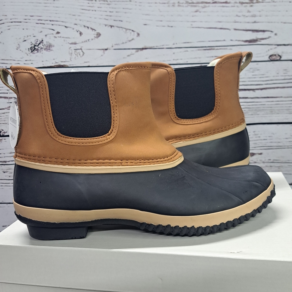 NWT Style & Co Harlii Womens Faux Leather Pull-On Ankle Boots-9